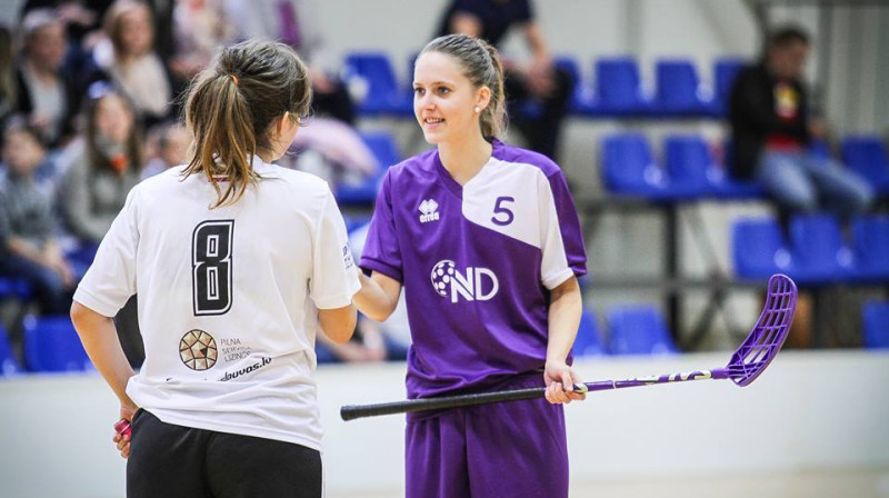 Monika Džigure un Ieva Priede
Foto: FK NND/Evelīna Kūna