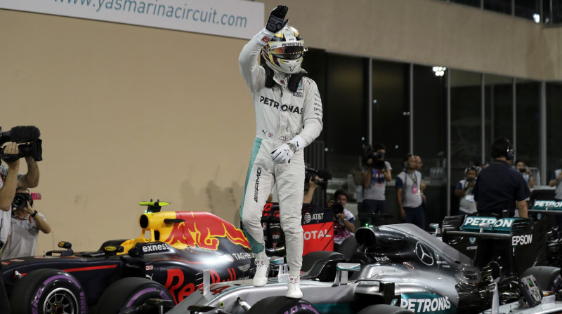 Lūiss Hamiltons
Foto: TT NYHETSBYRÅN/Scanpix