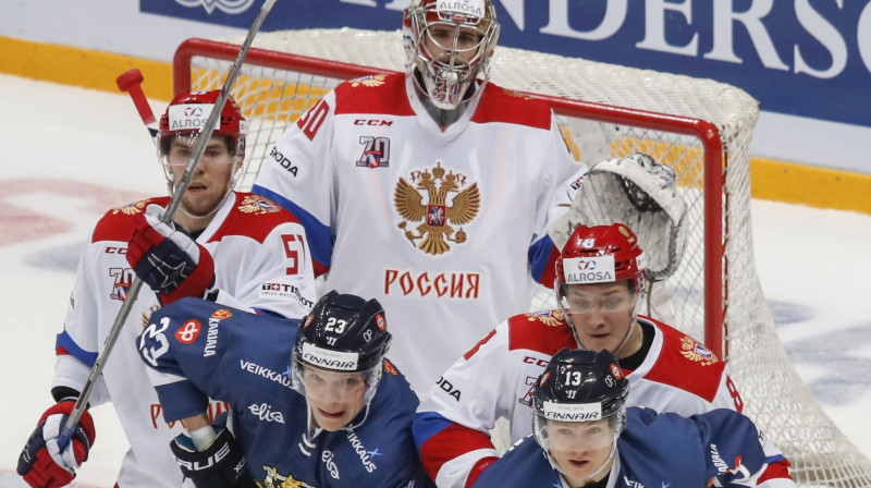Igors Šestjorkins tika atzīts par turnīra labāko vārtsargu
Foto: AP/Scanpix