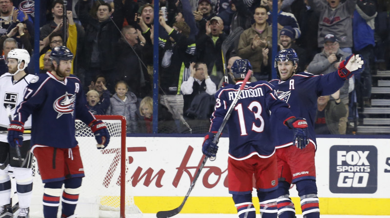 Kolumbusas ''Blue Jackets'' svin vārtu guvumu
Foto: AP/Scanpix