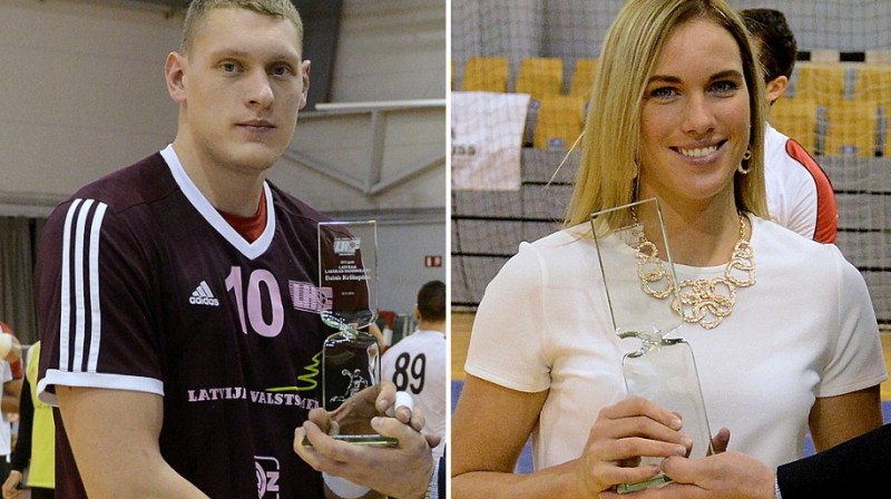 Dainis Krištopāns un Laura Ņeverovska
Foto: Romualds Vambuts