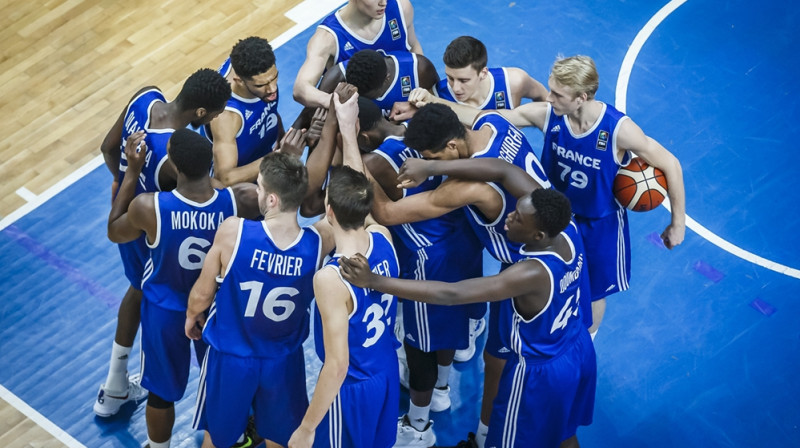 Francijas U18 vīriešu basketbola izlase
Foto: fiba.com
