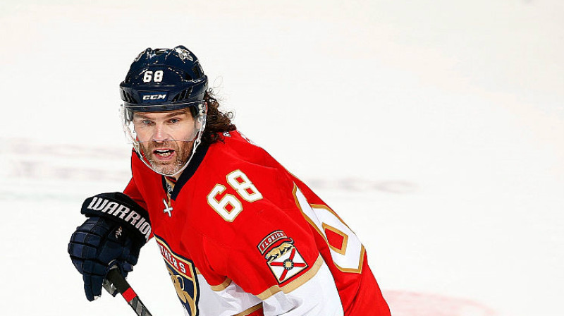 Jaromīrs Jāgrs vēsturiskajā mačā
Foto: Eliot J. Schechter / GettyImages, NHL