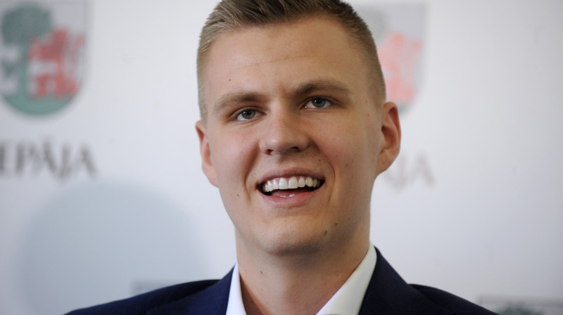 Kristaps Porziņģis 
Foto: Romāns Kokšarovs, Sporta Avīze, f64