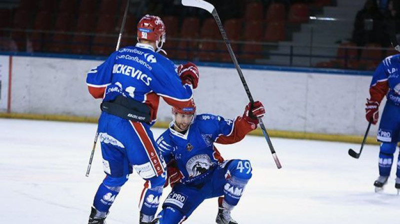 Artūrs Mickevičs. Foto: Ligue Magnus