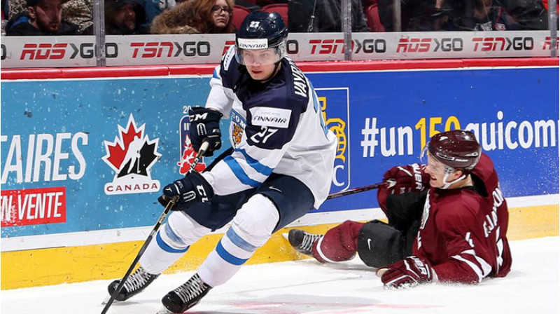 U20 PČ: Latvija pret Somiju 2-1
Foto: Andre Ringuette / worldjunior2017.com