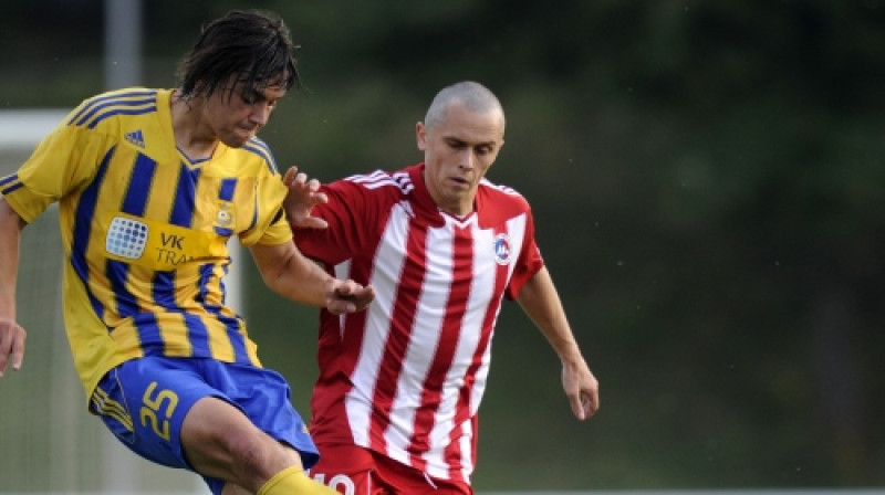 Igors Tarasovs un Rītis Leļūga
Foto: Romāns Kokšarovs/f64