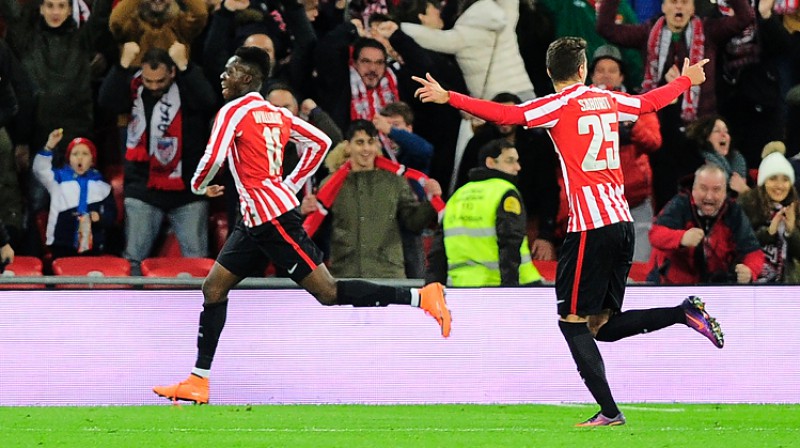 Injaki Viljamss tikko panācis 2:0
Foto: AFP/Scanpix