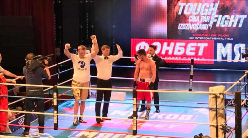 Nikolajs Grišuņins uzvar
Foto: LNK Boxing