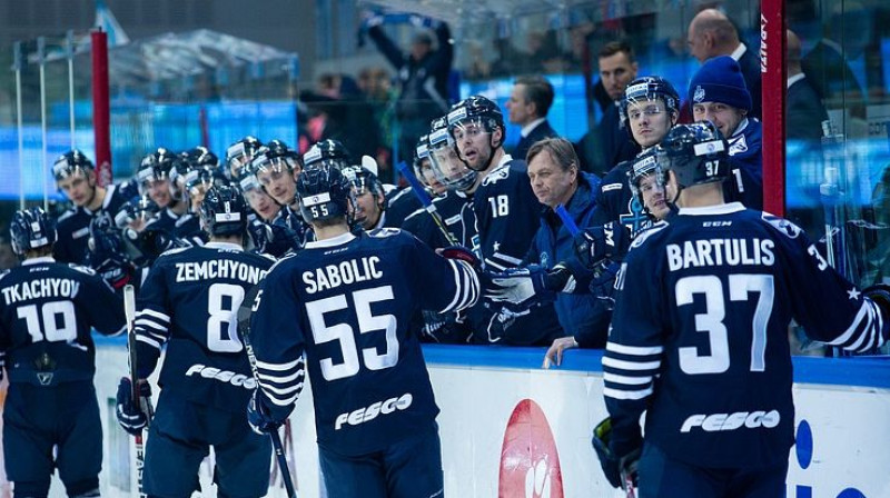 Oskars Bārtulis un Vladivostokas "Admiral"
Foto: hcadmiral.ru