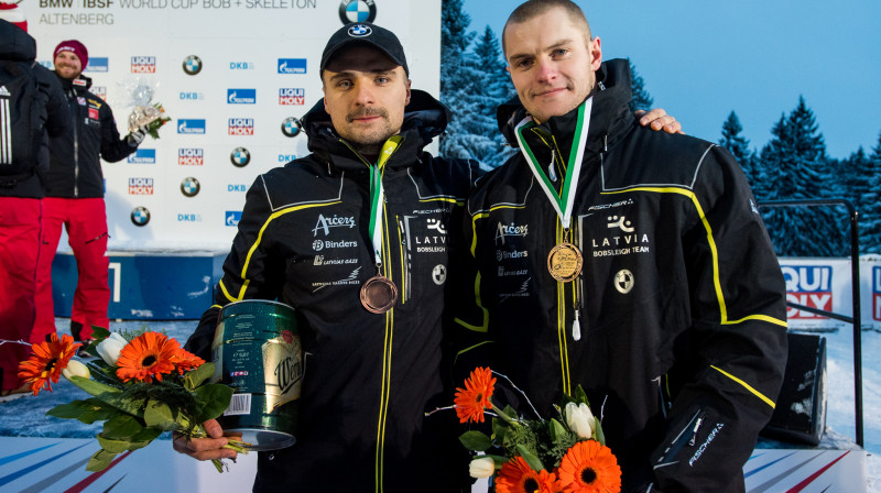 Oskars Ķibermanis un Matīss Miknis
Foto: Viesturs Lācis