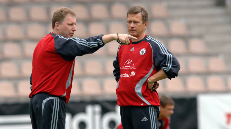 Aleksandrs Starkovs un Igors Kļosovs
Foto: I.Kļosova personīgais arhīvs