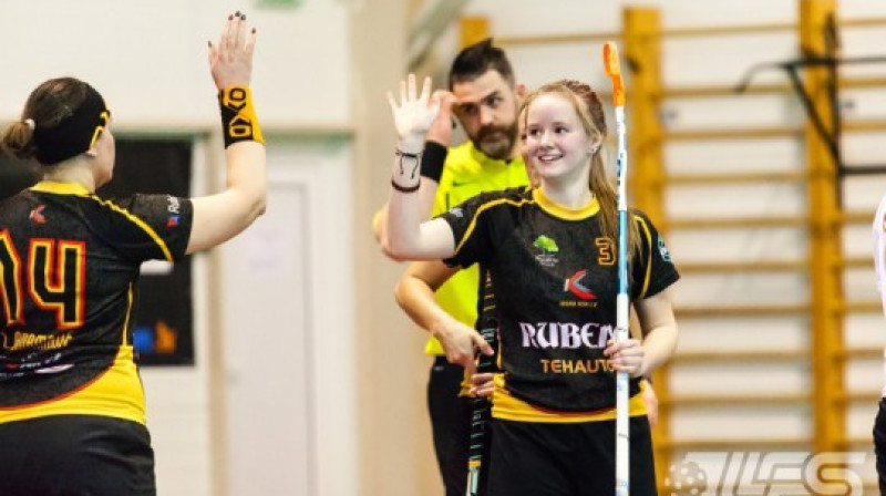Laura Gaugere (Kocēnu "Rubene")
Foto: floorball.lv