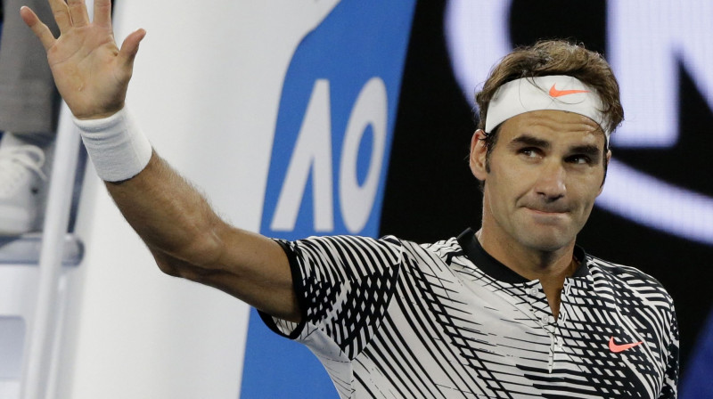 Rodžers Federers nospēlēja turnīra iespaidīgāko maču
Foto: AFP/Scanpix