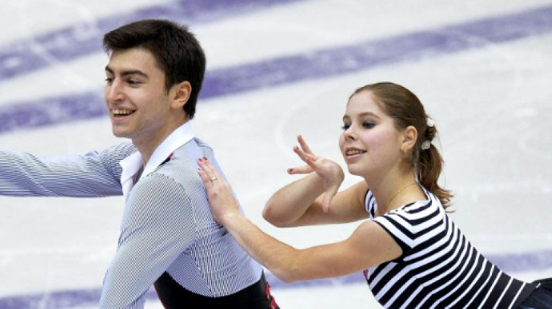 Vladislavs Mirzojevs un Anastasija Mišina
Foto: Pāvels Ļisicins, rsport.ru