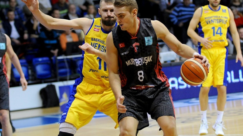 Rolands Freimanis: 19 punkti zaudējumā Turcijas galvaspilsētā
Foto: BK Ventspils