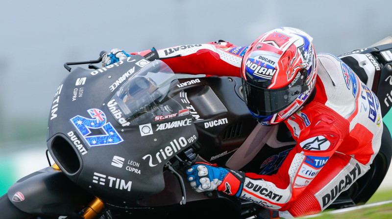 Keisijs Stouners uz 2017. gada "Ducati"
Foto: motogp.com