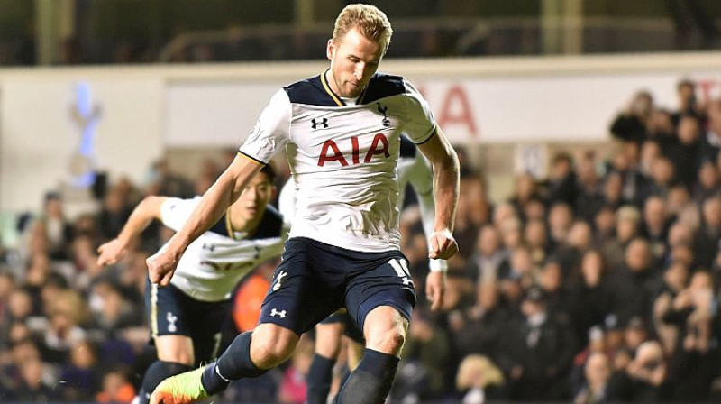 Harijs Keins mirkli pirms vārtu guvuma
Foto: AFP/Scanpix