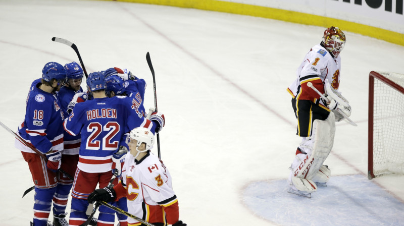 "Rangers" pēc Jespera Fasta vārtu guvuma 
Foto: AP/Scanpix