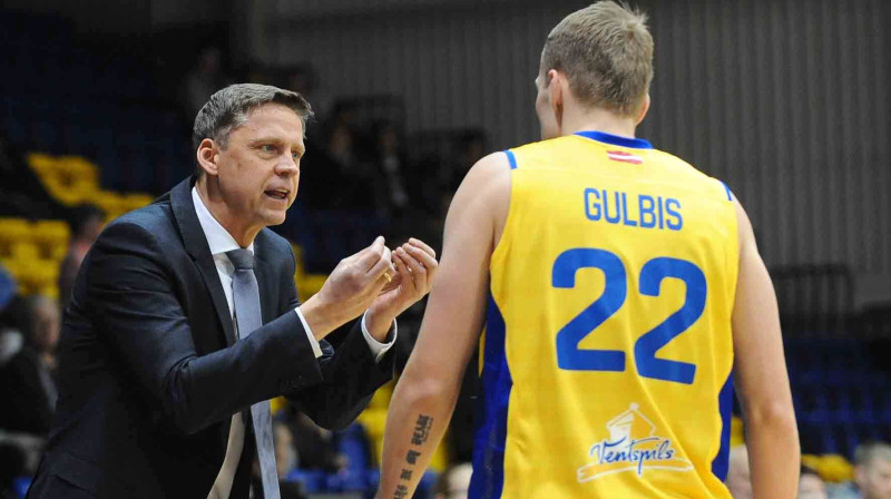 Kārlis Muižnieks un Māris Gulbis
Foto: bkventspils.lv