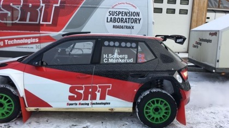 Ar šādu auto brauks Hennings Solbergs
Foto: Go4speed