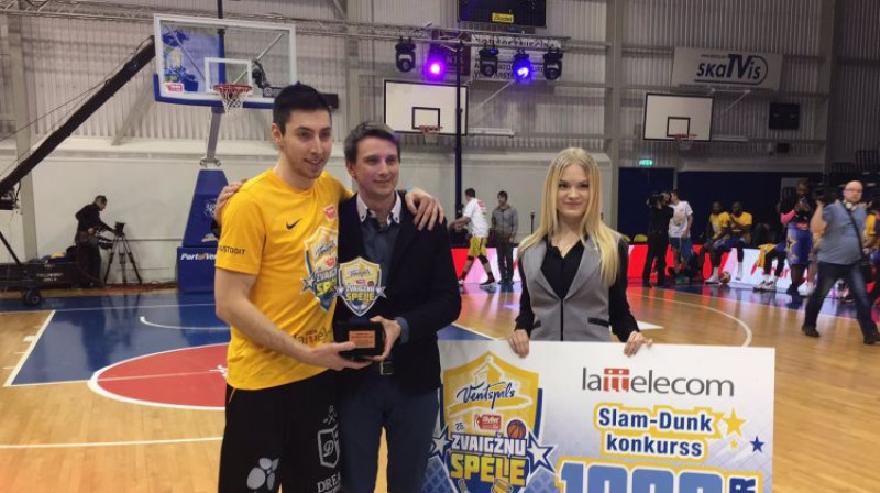Danku konkursa uzvarētājs Renārs Bulduris
Foto: LBL
