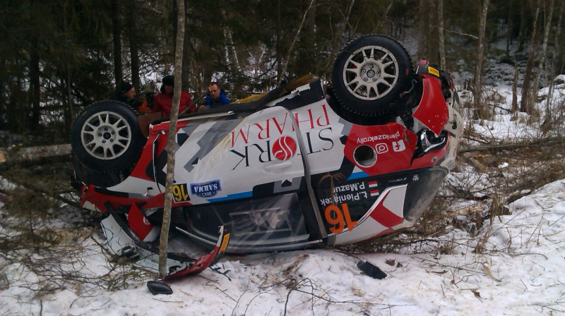 Auto pēc avārijas
Foto: Aigars Naglis