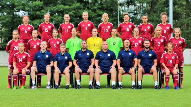 Latvijas izlase
Foto: LFF