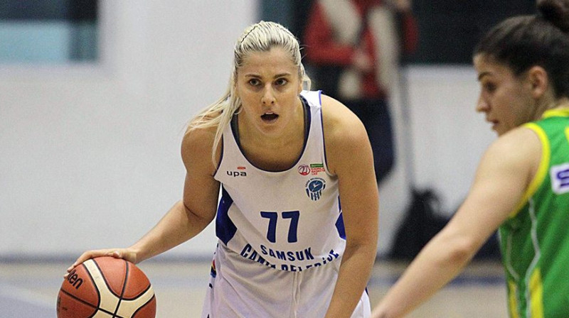 Elīna Babkina: trešā uzvara Turcijas virslīgā
Foto: Canik Belediye