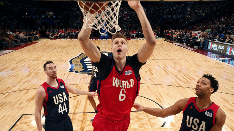 Kristaps Porziņģis
Foto: AP/Scanpix