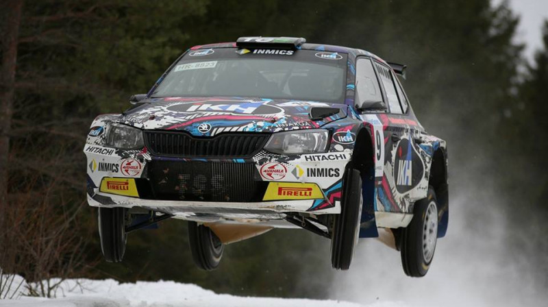 Kalle Rovanpera.
Foto: Rallirinki / Lehtonen