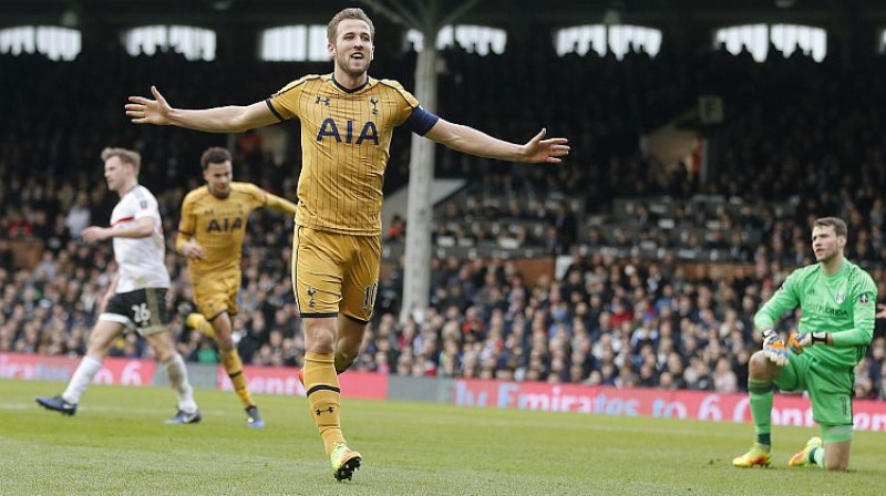Harijs Keins šovakar bija ''Fulham'' ļaunākais murgs
Foto: AP/Scanpix