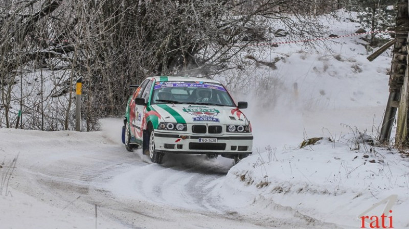 Dans Leščs rallijā "Sarma 2017"
Foto: Dace Janova, 4rati.lv