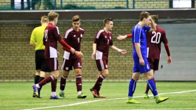 U19 izlases futbolisti
Foto: LFF