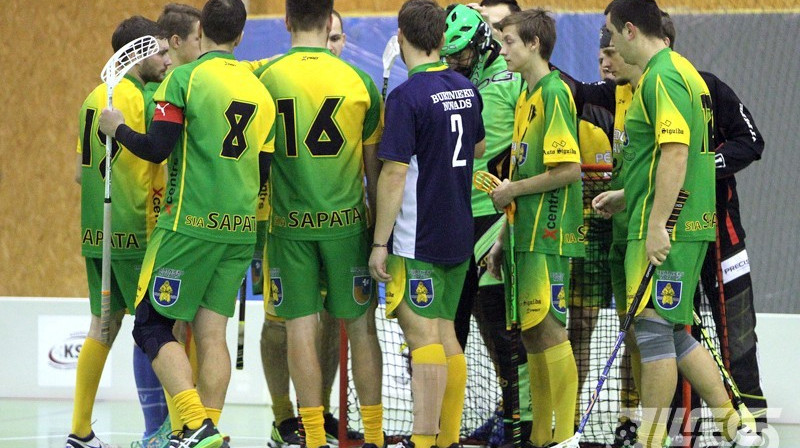 "Pēdu nav"
Foto: Floorball.lv