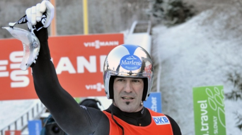 2014. gadā Siguldā par Eiropas čempionu kļuva Armins Cegelers
Foto: AP/Scanpix