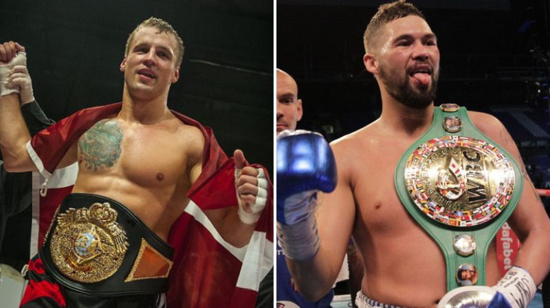 Mairis Briedis un Tonijs Beljū
Foto: Aigars Prūsis/SkySports