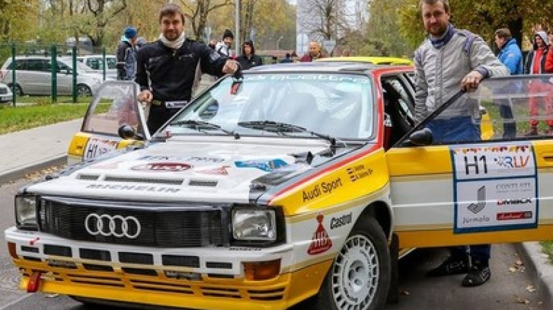 Ivars un Andris Velmes.
Foto: Baumanis Motorsport Photography