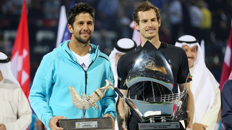 Fernando Verdasko un Endijs Marejs Dubaijas finālā
Foto: Sipa/Scanpix