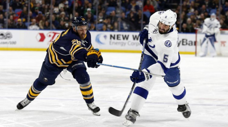 Zemgus Girgensons pret "Lightning"
Foto: USA TODAY Sports/Sipa USA/Scanpix
