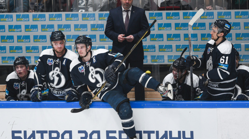 Leonīds Tambijevs uz "Dynamo" soliņa
Foto: dinamo-spb.com