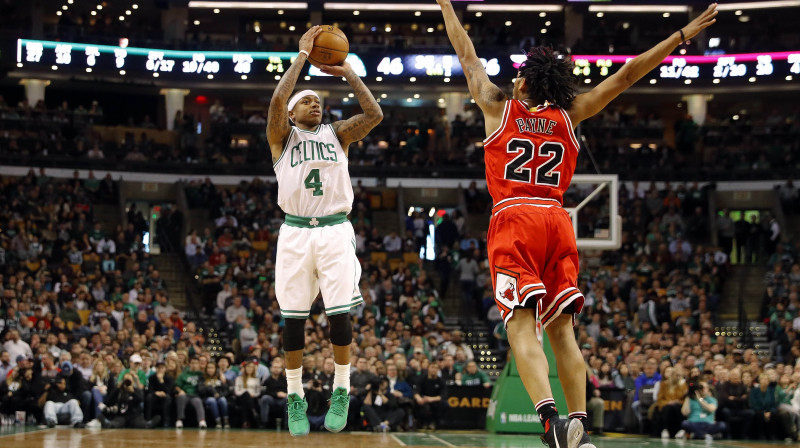 Aizeja Tomass un Kamerons Peins
Foto: USA Today Sports/Scanpix