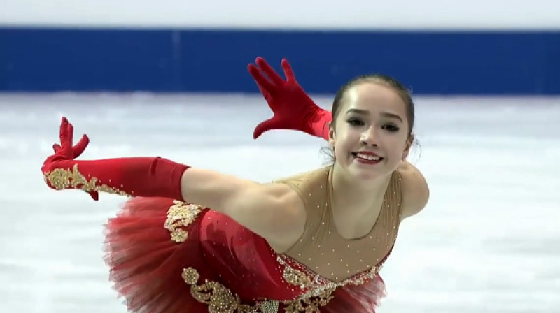 Phjončhanas olimpiskā čempione Alīna Zagitova
Foto: ISU