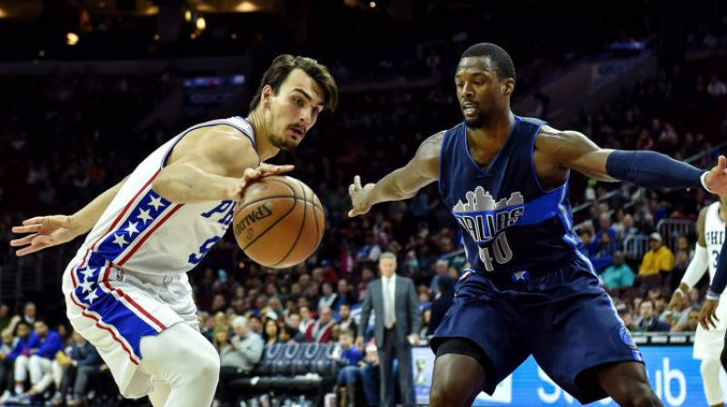 Dario Šaričs pret "Mavericks"
Foto: USA Today Sports/Scanpix