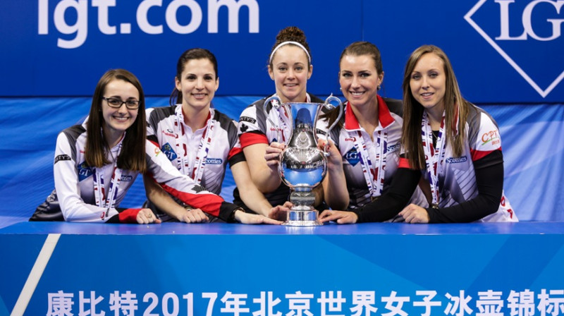 Kanādas izlase
Pasaules čempionāta uzvarētāja 2017
© WCF / Céline Stucki