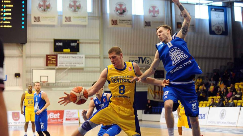 Māris Ziediņš un Kārlis Apsītis
Foto: BK Ventspils