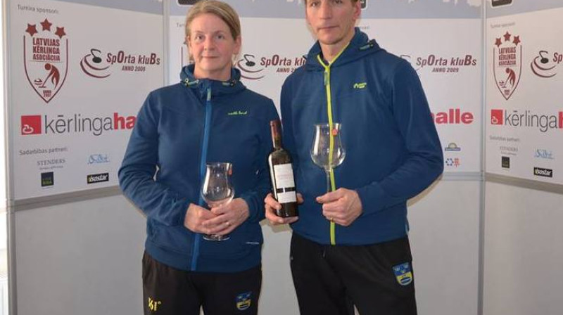K.Norīna/P.Norīns
„LODE Latvian Mixed Doubles Curling Cup” 2016 uzvarētāji