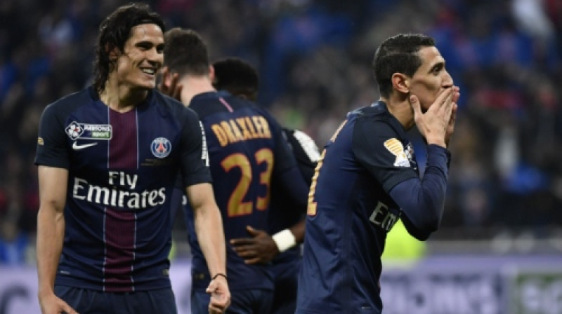 Edinsons Kavani un Anhels Di Marija
Foto: AFP/Scanpix