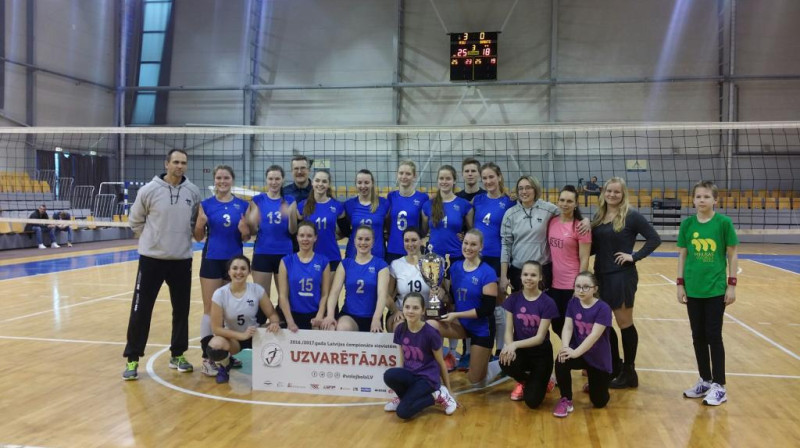2016./2017. gada sezonas uzvarētāji
Foto: LVF