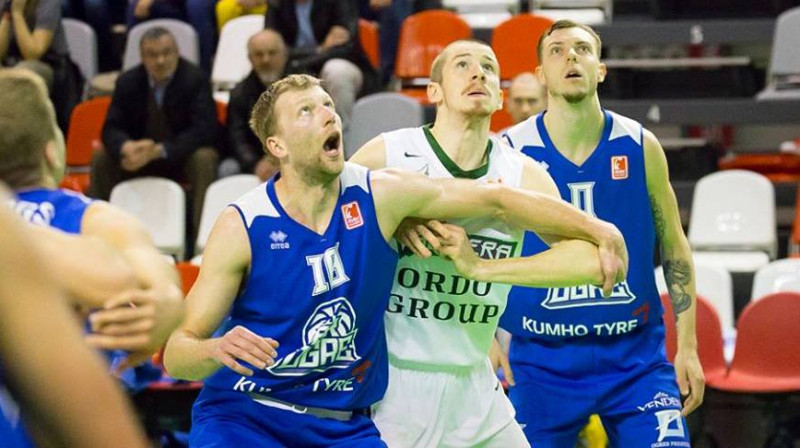 Jāņa Pozņaka 28 gūtie punkti bija par maz "Ogres" panākumam
Foto: Edgars Vaivads